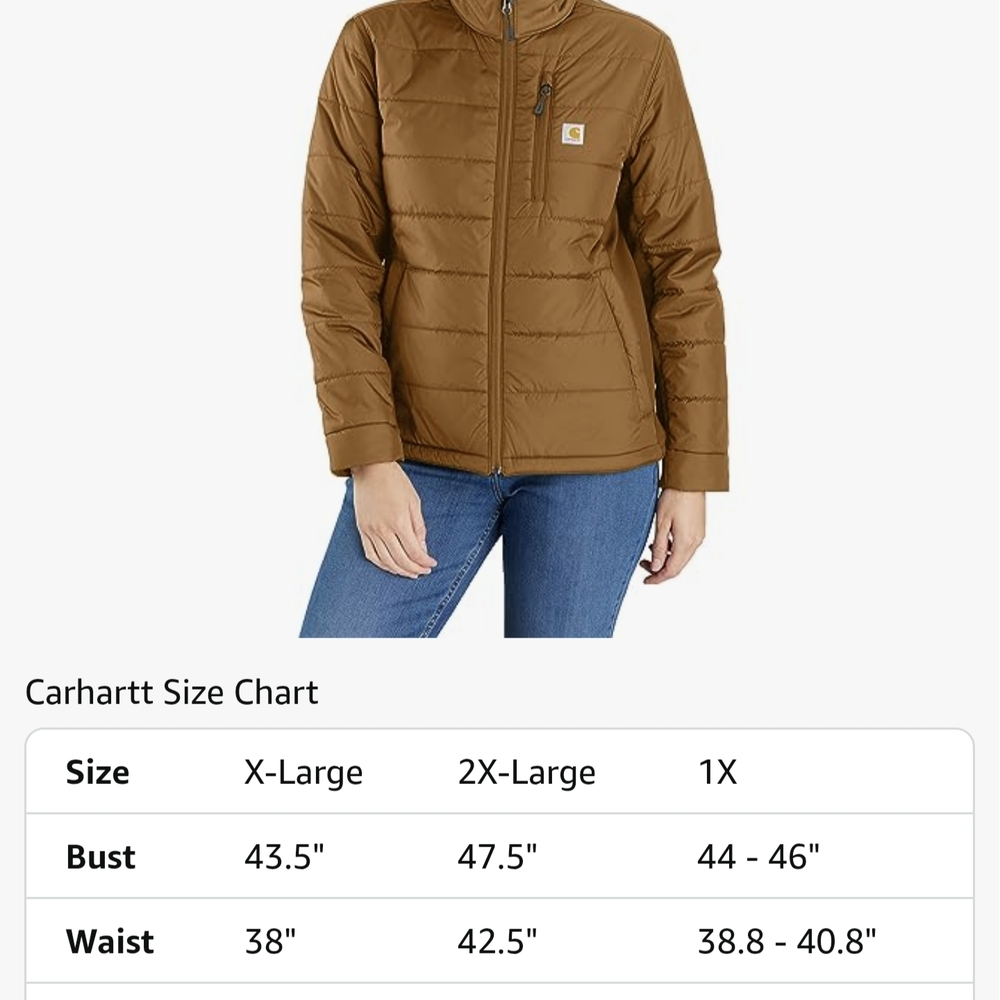 Carhartt Women's 105912 Women's Rain Defender® Relaxed Fit Lightweight XXL